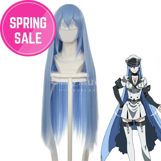 【In Stock】Anime Akame Ga Kill! Cosplay Esdeath Wig Wigs 1000