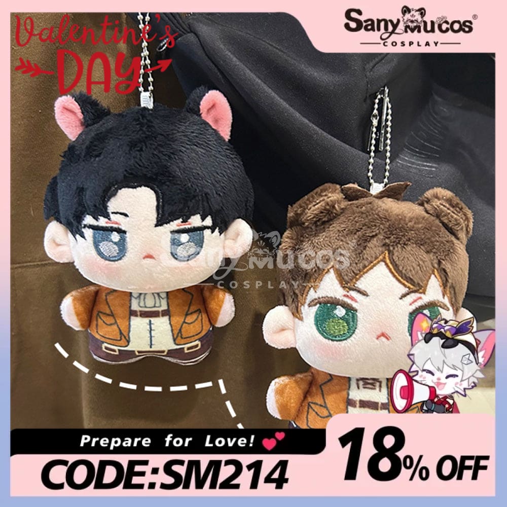 【In Stock】Anime Attack On Titan Cosplay Character Dolls Props Doll Prop