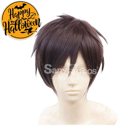 【In Stock】Anime Attack On Titan Cosplay Eren Jaeger Wig Wigs