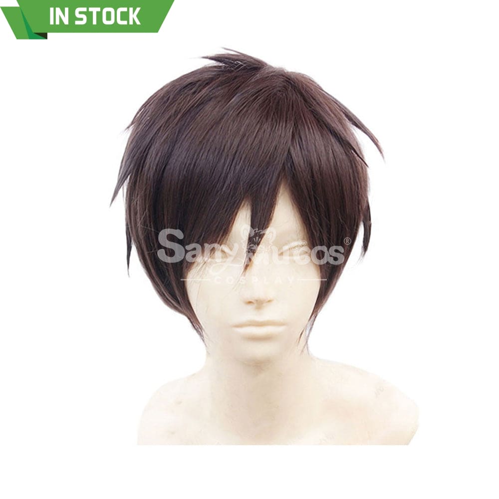 【In Stock】Anime Attack On Titan Cosplay Eren Jaeger Wig Wigs