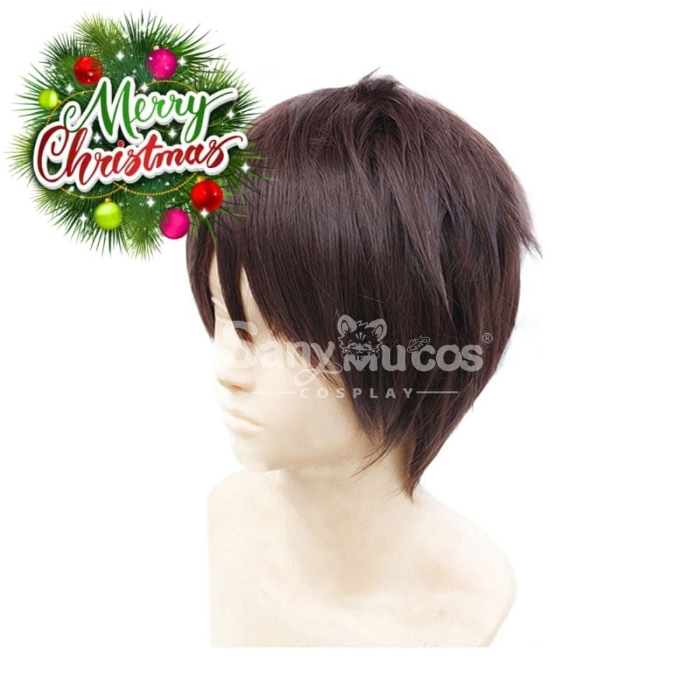 【In Stock】Anime Attack On Titan Cosplay Eren Jaeger Wig Wigs