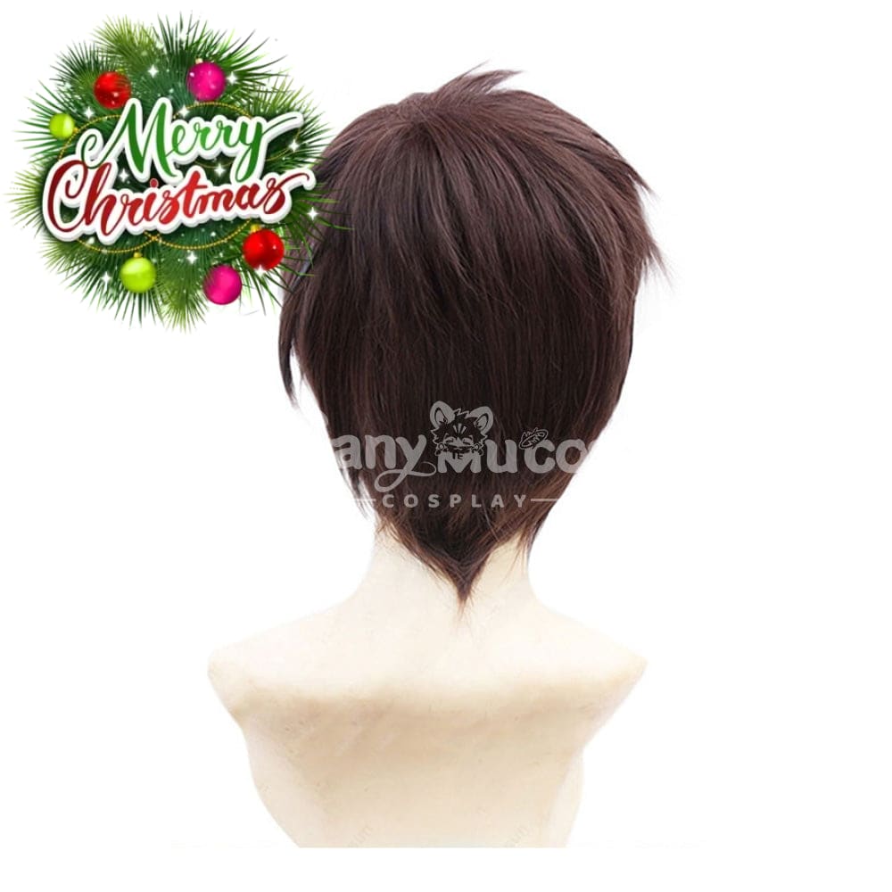 【In Stock】Anime Attack On Titan Cosplay Eren Jaeger Wig Wigs