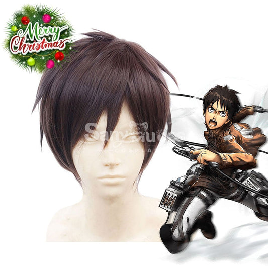 【In Stock】Anime Attack On Titan Cosplay Eren Jaeger Wig Wigs 1000