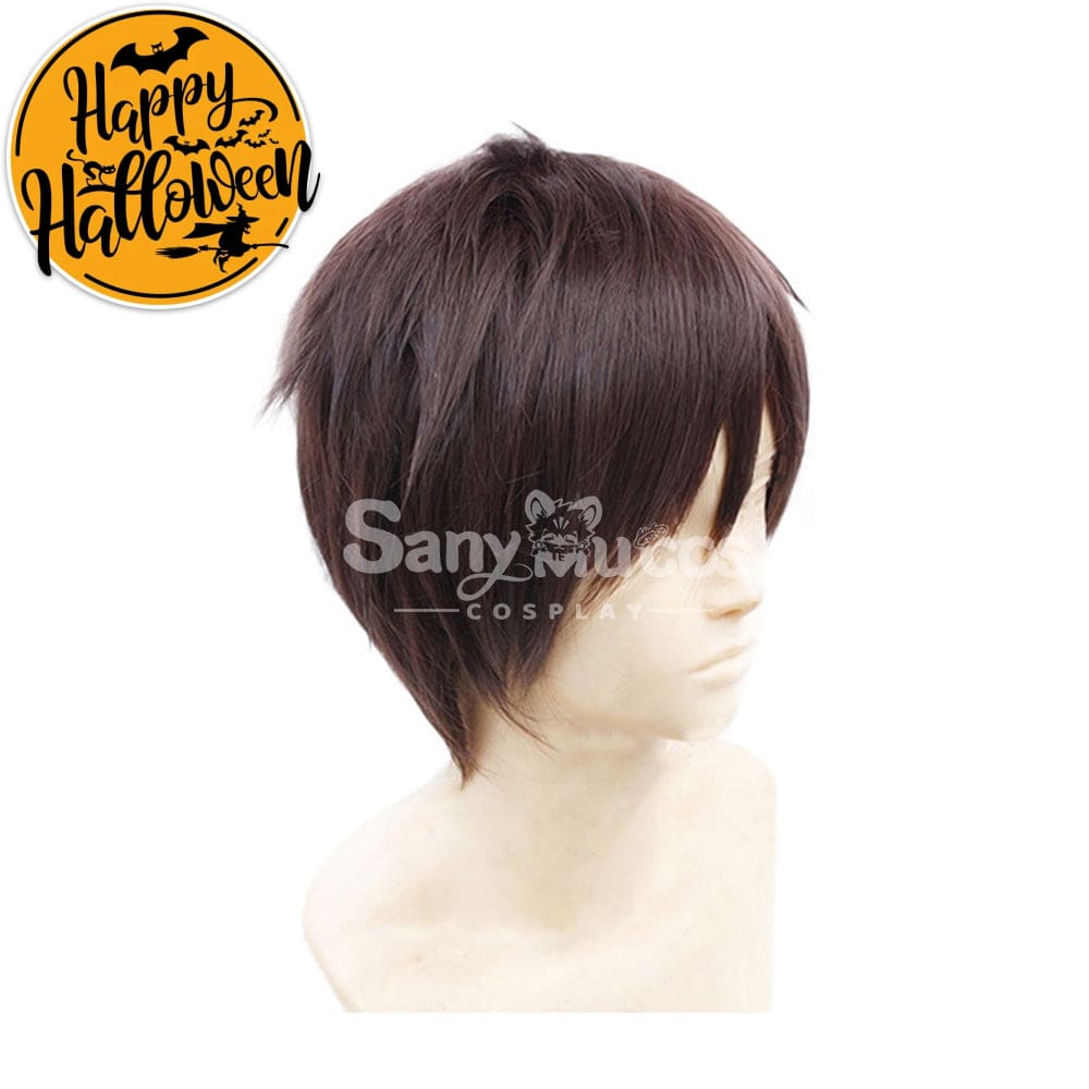 【In Stock】Anime Attack On Titan Cosplay Eren Jaeger Wig Wigs