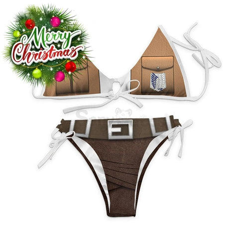 【In Stock】Anime Attack On Titan Cosplay Eren Swimsuit Costume Costumes