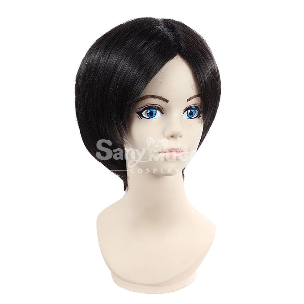 【In Stock】Anime Attack On Titan Cosplay Rivaille Ackerman Wig Wigs