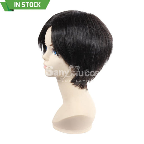 【In Stock】Anime Attack On Titan Cosplay Rivaille Ackerman Wig Wigs