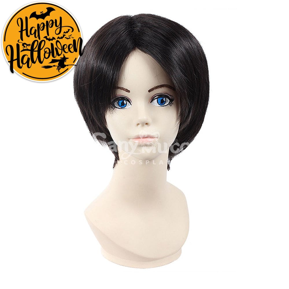 【In Stock】Anime Attack On Titan Cosplay Rivaille Ackerman Wig Wigs