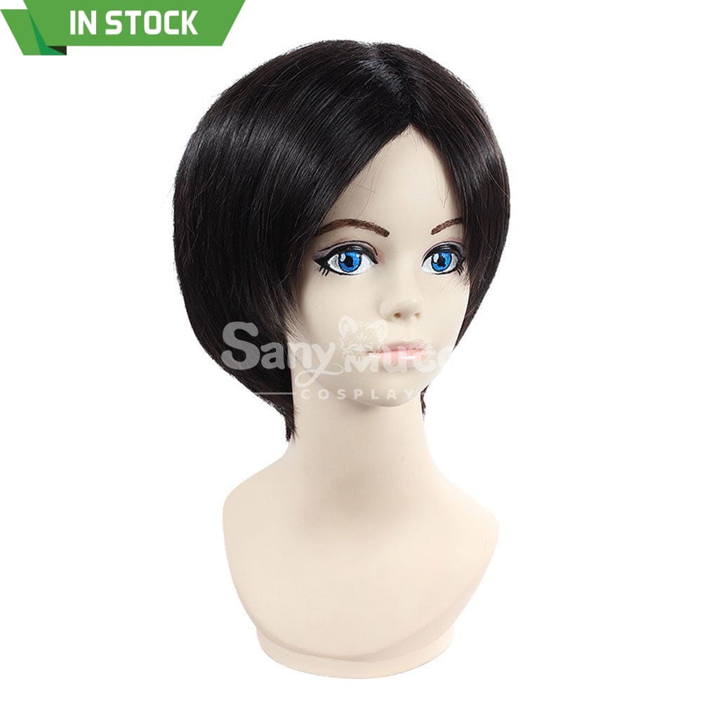 【In Stock】Anime Attack On Titan Cosplay Rivaille Ackerman Wig Wigs