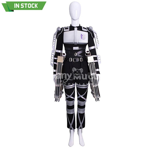 【In Stock】Anime Attack On Titan Cosplay Survey Corps Battlesuit Costume / S Costumes