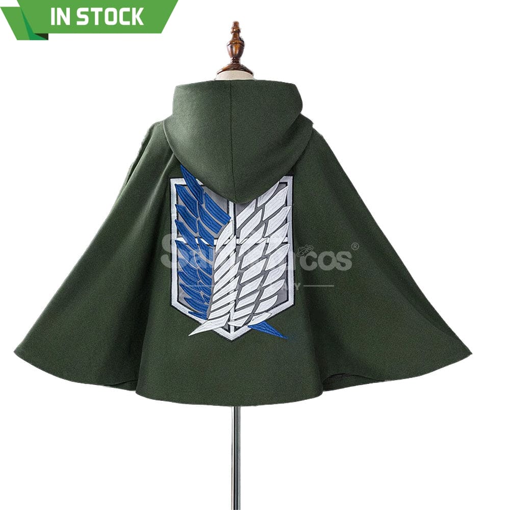 【In Stock】Anime Attack On Titan Cosplay Survey Corps Cloak Cosplay Costume Cosplay Costumes