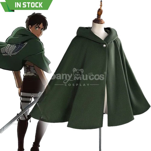 【In Stock】Anime Attack On Titan Cosplay Survey Corps Cloak Cosplay Costume Cosplay Costumes