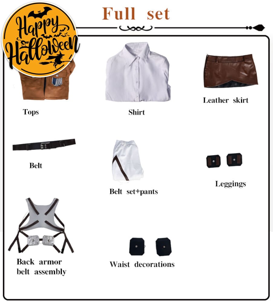 【In Stock】Anime Attack On Titan Cosplay Survey Corps Cosplay Costume Historia Reiss / S Cosplay Costumes