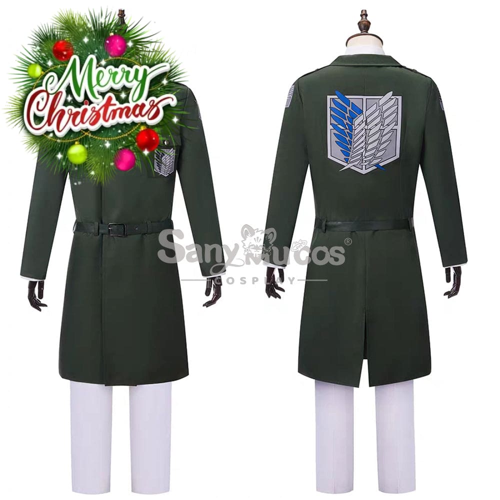 【In Stock】Anime Attack On Titan Cosplay Survey Corps Uniform Costume Costumes