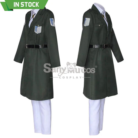 【In Stock】Anime Attack On Titan Cosplay Survey Corps Uniform Costume Costumes