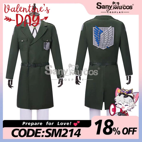 【In Stock】Anime Attack On Titan Cosplay Survey Corps Uniform Costume Costumes