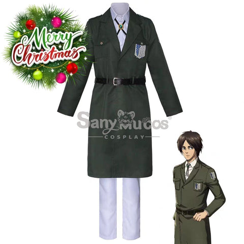 【In Stock】Anime Attack On Titan Cosplay Survey Corps Uniform Costume Costumes