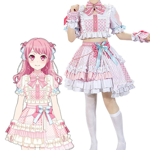 【In Stock】Anime BanG Dream! Cosplay Aya Maruyama Cosplay Costume Cosplay Costumes