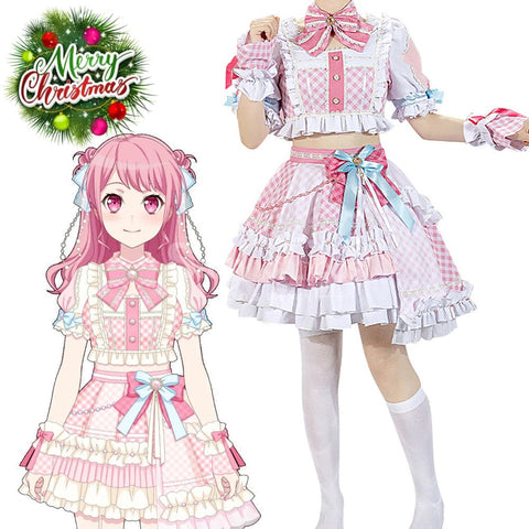 【In Stock】Anime BanG Dream! Cosplay Aya Maruyama Cosplay Costume Cosplay Costumes