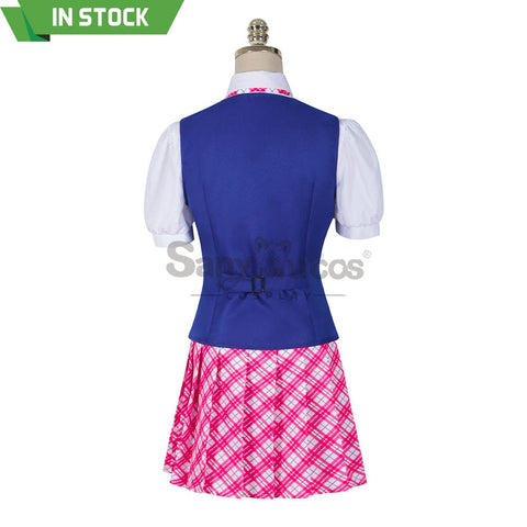 【In Stock】Anime Barbie:princess Charm School Cosplay Delancy Devin Uniform Costume Costumes