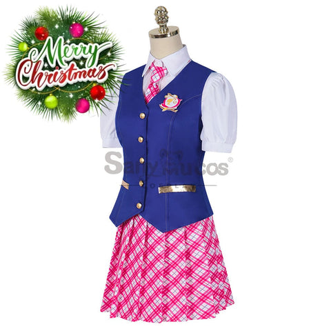 【In Stock】Anime Barbie:princess Charm School Cosplay Delancy Devin Uniform Costume Costumes