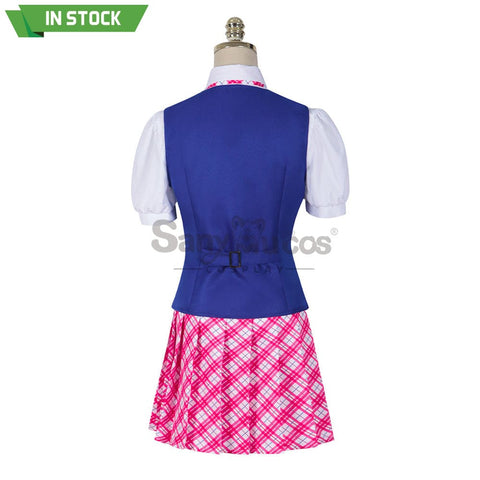 【In Stock】Anime Barbie:princess Charm School Cosplay Delancy Devin Uniform Costume Costumes