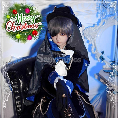 【In Stock】Anime Black Butler Cosplay Ciel Phantomhive Costume Costumes