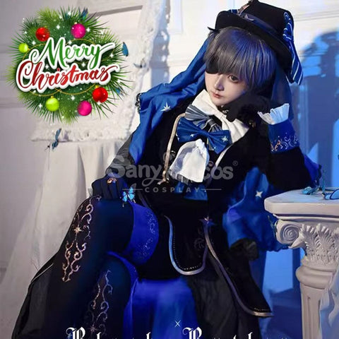 【In Stock】Anime Black Butler Cosplay Ciel Phantomhive Costume Costumes