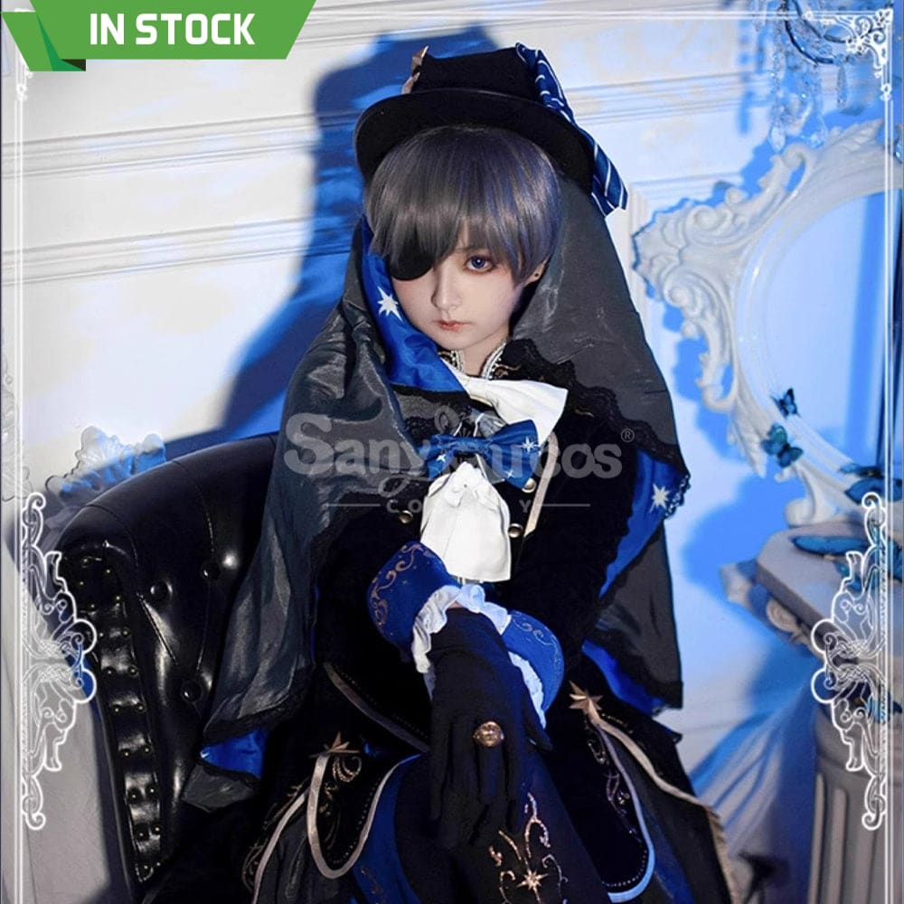 【In Stock】Anime Black Butler Cosplay Ciel Phantomhive Costume Costumes