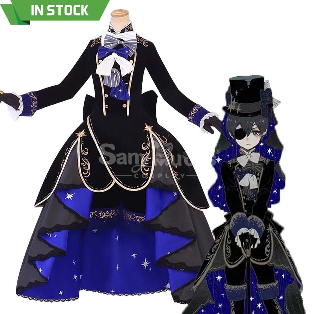 【In Stock】Anime Black Butler Cosplay Ciel Phantomhive Costume Costumes