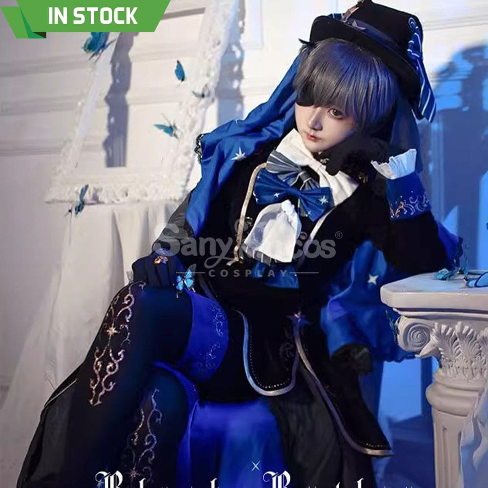 【In Stock】Anime Black Butler Cosplay Ciel Phantomhive Costume Costumes