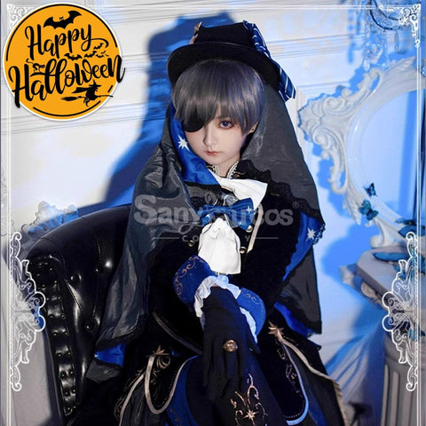 【In Stock】Anime Black Butler Cosplay Ciel Phantomhive Costume Costumes