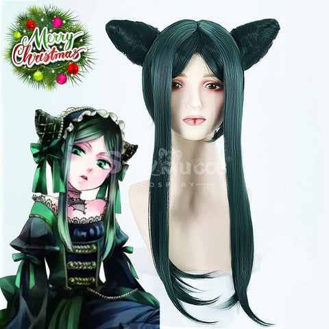 【In Stock】Anime Black Butler Cosplay Emerald Witch Sieglinde Sullivanl Cosplay Wig Cosplay Wigs