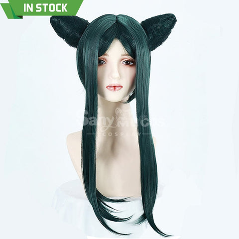 【In Stock】Anime Black Butler Cosplay Emerald Witch Sieglinde Sullivanl Cosplay Wig Cosplay Wigs