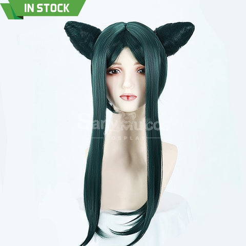 【In Stock】Anime Black Butler Cosplay Emerald Witch Sieglinde Sullivanl Cosplay Wig Cosplay Wigs
