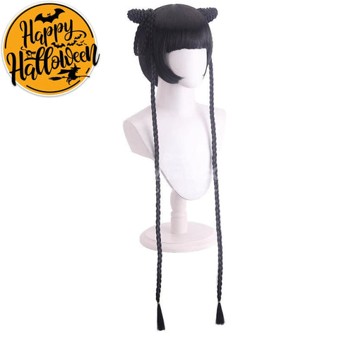 【In Stock】Anime Black Butler Cosplay Lady Ran mao Cosplay Wig Cosplay Wigs