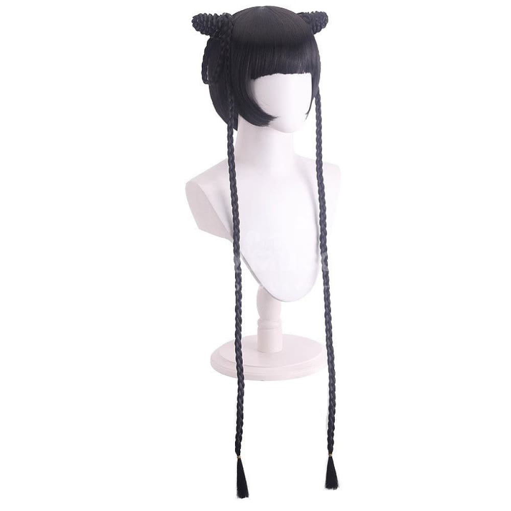 【In Stock】Anime Black Butler Cosplay Lady Ran mao Cosplay Wig Cosplay Wigs