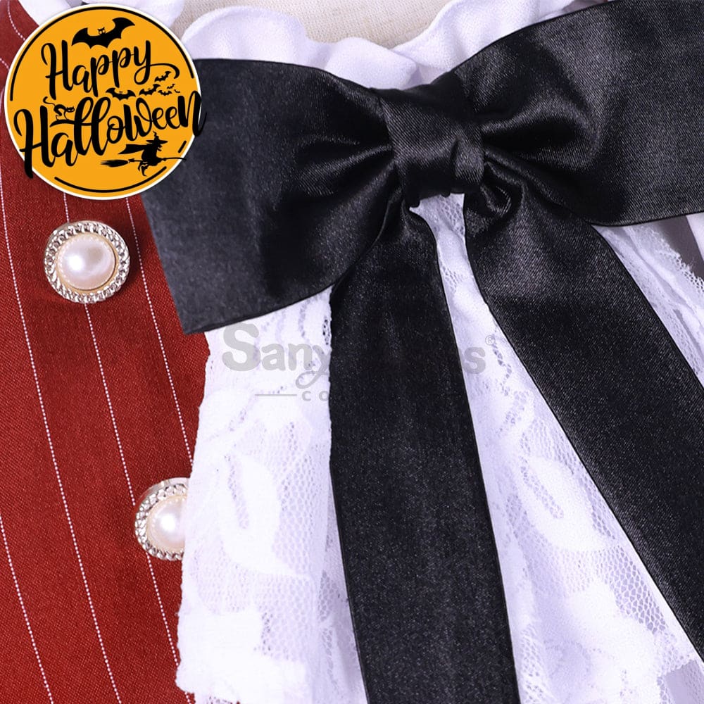 【In Stock】Anime Black Butler Cosplay Red Tea Cup Ciel Phantomhive Costume Costumes