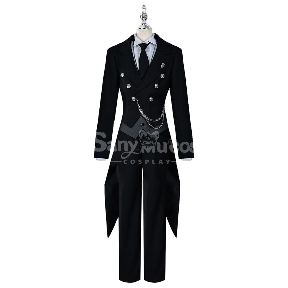 【In Stock】Anime Black Butler Cosplay Sebastian Yan Cosplay Costume Plus Size Cosplay Costumes