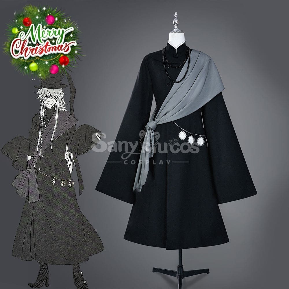 【In Stock】Anime Black Butler Cosplay Undertaker Cosplay Costume Plus Size Cosplay Costumes