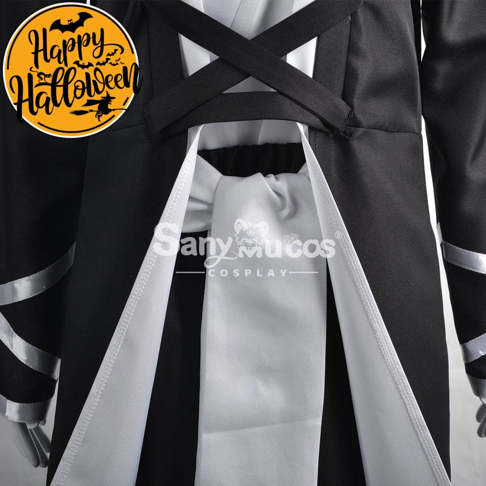 【In Stock】Anime Bleach Cosplay Kurosaki Ichigo Black Robe Costume Costumes