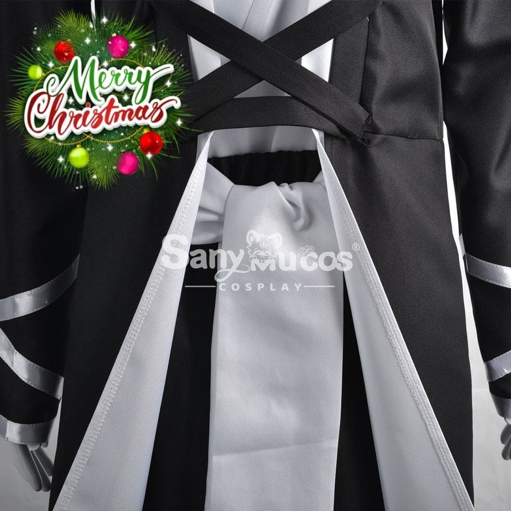 【In Stock】Anime Bleach Cosplay Kurosaki Ichigo Black Robe Costume Costumes