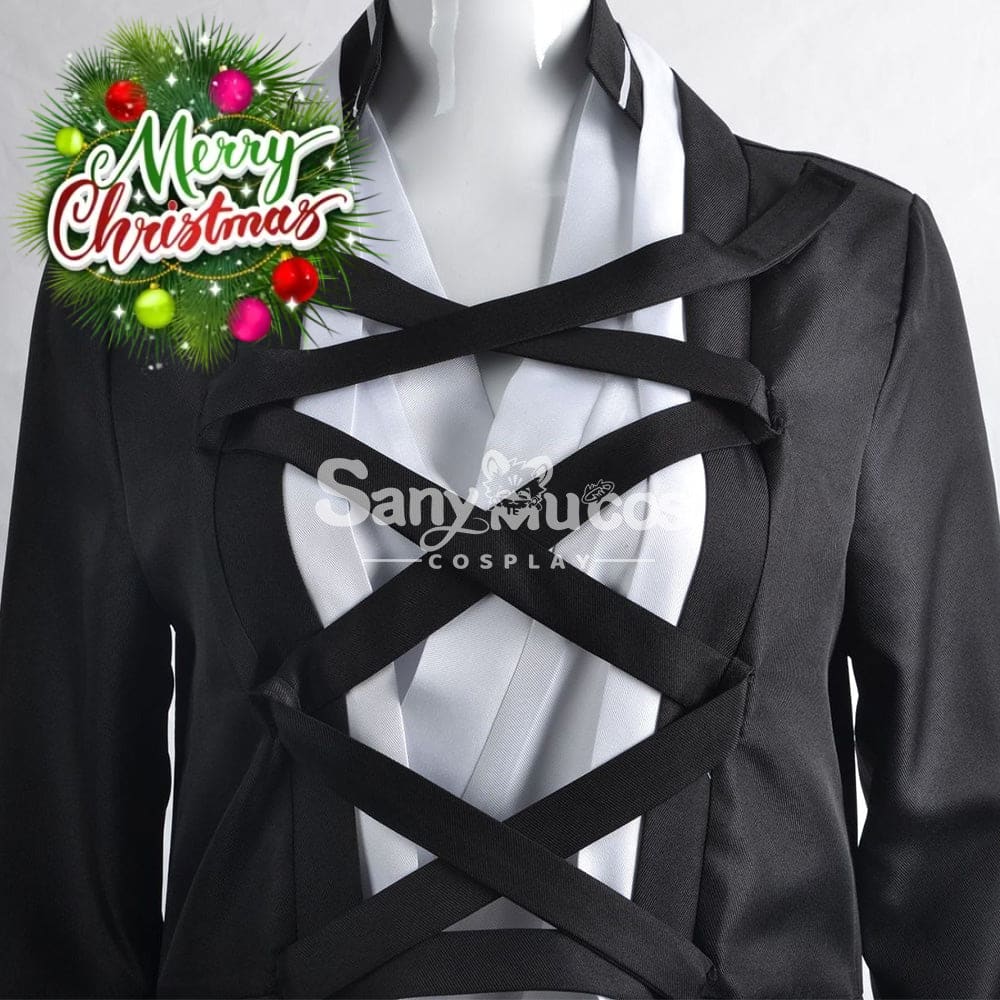 【In Stock】Anime Bleach Cosplay Kurosaki Ichigo Black Robe Costume Costumes