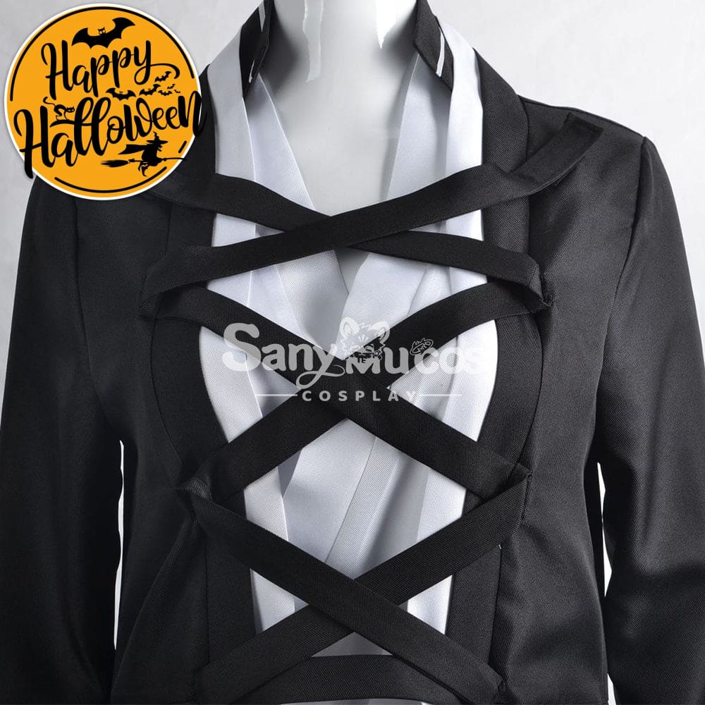 【In Stock】Anime Bleach Cosplay Kurosaki Ichigo Black Robe Costume Costumes
