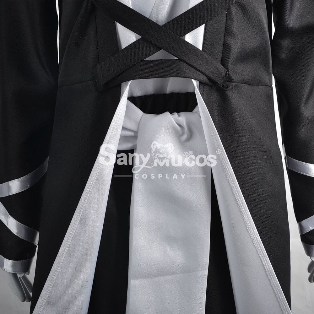 【In Stock】Anime Bleach Cosplay Kurosaki Ichigo Black Robe Costume Costumes