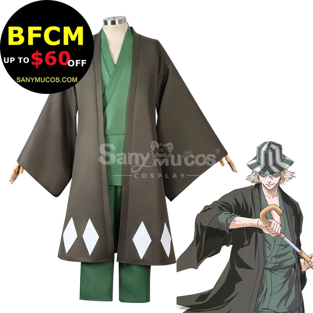 【In Stock】Anime BLEACH Cosplay Urahara Kisuke Cosplay Costume Cosplay Costumes