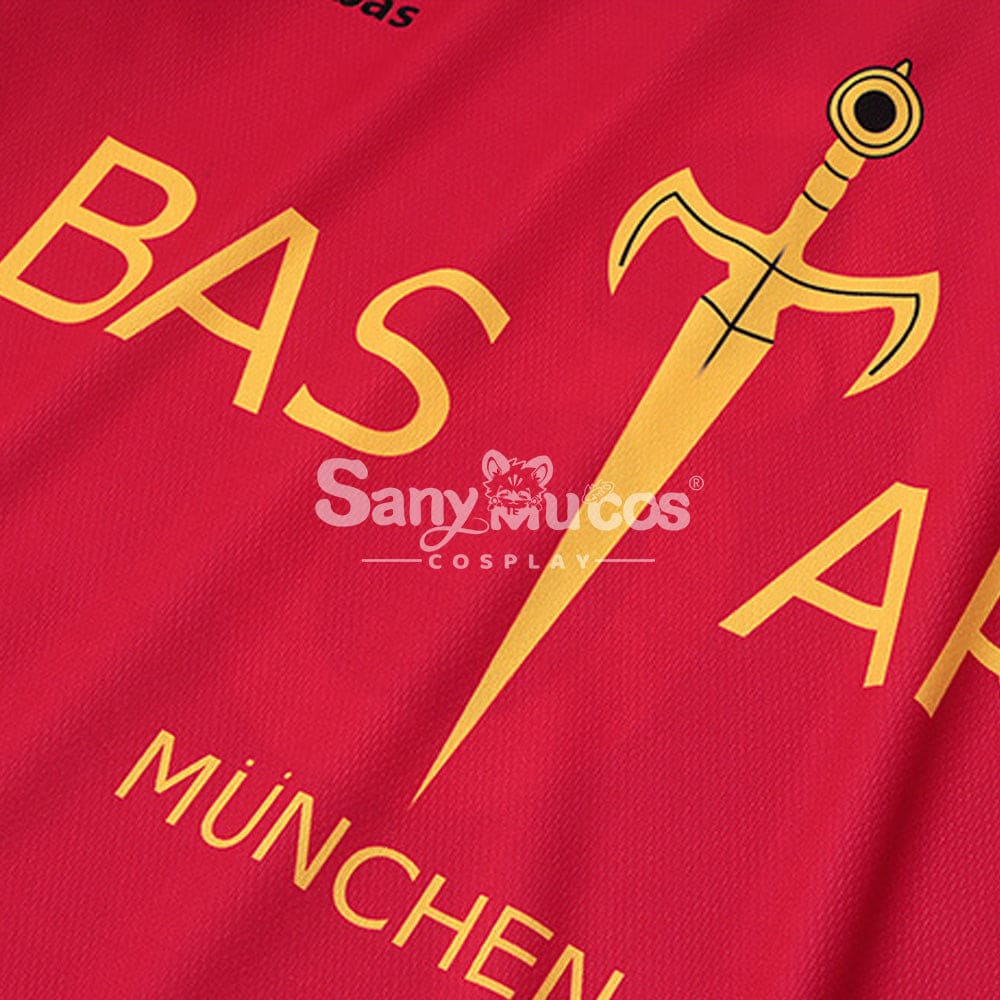 【In Stock】Anime Blue Lock Cosplay Bastard München Football Jersey Costume Costumes