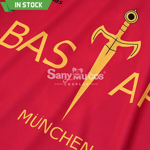 【In Stock】Anime Blue Lock Cosplay Bastard München Football Jersey Costume Costumes