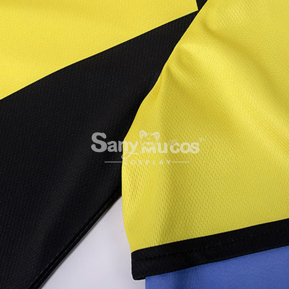【In Stock】Anime Blue Lock Cosplay Gin Gagamaru Blue Lock Eleven Goalkeeper Jersey Costume Costumes