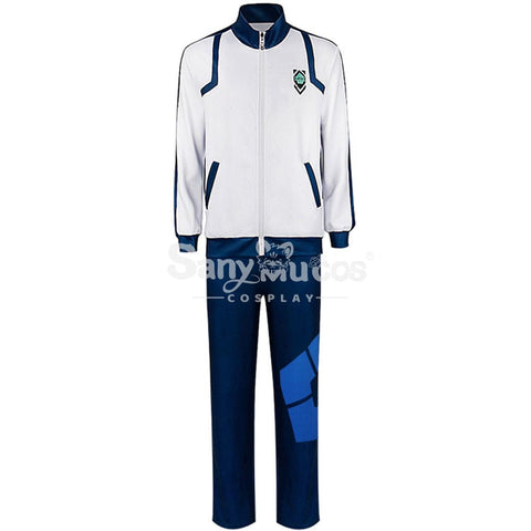 【In Stock】Anime Blue Lock Cosplay Isagi Yoichi Japan U20 Training Suit Costume Blue / S Costumes